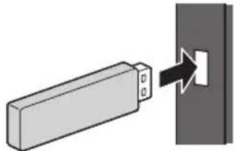 PANASONIC TX32GW324 - USB Flash Bellek takmak veya cikarmak icin - 1