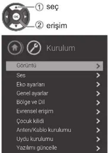 PANASONIC TX32GW324 - Öğeyi seksin ve erişmek icin OK tuşuna basın - 1