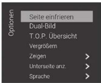 PANASONIC TX32GW324 - So wahlen Sie eine Funktion aus - 1