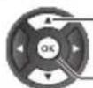 PANASONIC TX32GW324 - Wahlen Sie das Element aus, das Sie anpassen möchten. - 1