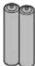 PANASONIC TX32GW324 - Batterie (2) - 1