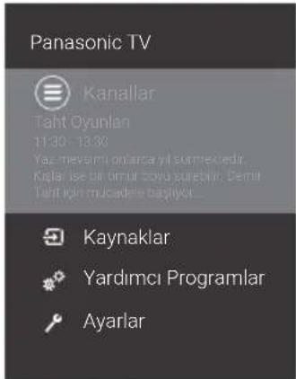 PANASONIC TX32GW324 - Menüyu seçme - 1