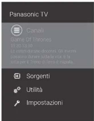 PANASONIC TX32GW324 - Selezionare il menu - 1