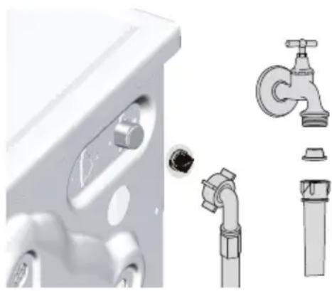 BEKO WTV81484CSBN1 - Reinig de watertoevoerfilters - 1