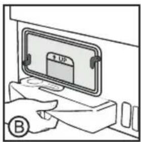 CANDY ROE H9A3TE - To remove the container bottom water drawer * - 2