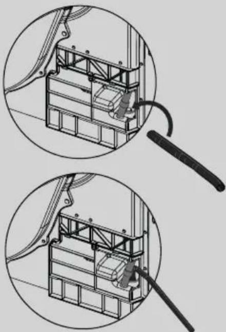 CANDY ROE H9A3TE - Fitting the drain hose - 5