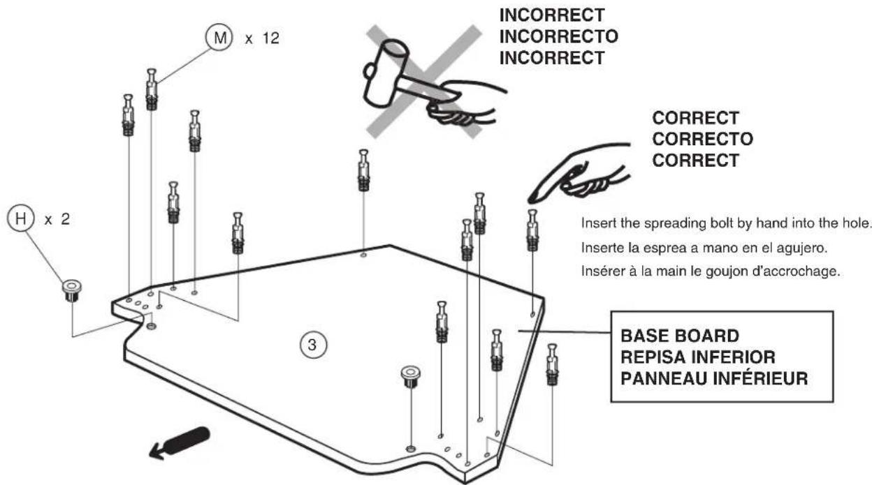 SONY SU27FS2 - NOTES ON ASSEMBLY - 3