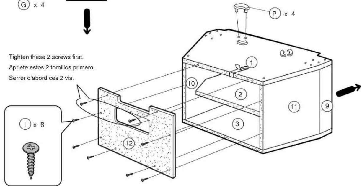 SONY SU27FS2 - NOTES ON ASSEMBLY - 6