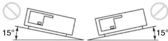 SONY VPLSW620C - Informazioni sull'installazione - 2