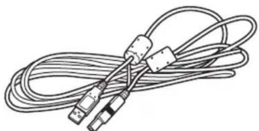 SONY VPLSW620C - Überprüfen des mitgelieferten Zubehörs - 3