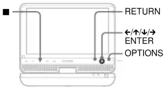 SONY DVPFX975 - Utilisation de l'écran de réglage - 1
