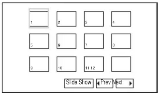 SONY DVPFX975 - To display the list of thumbnails - 1