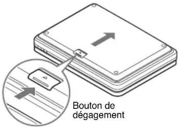 SONY DVPFX955 - Pour retirer le bloc-piles - 1