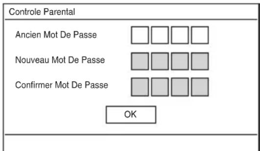 SONY DVPFX955 - Pour modifier le mot de passe - 1