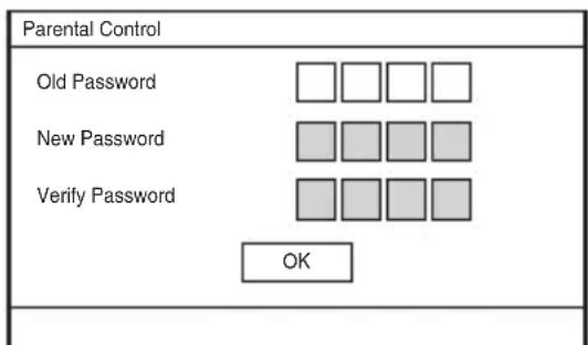 SONY DVPFX955 - To change the password - 1