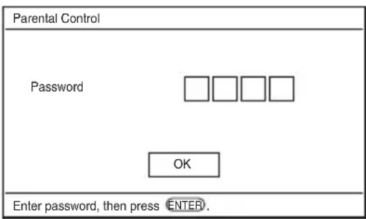 SONY DVPFX935 - To set the parental control (limited playback) - 1