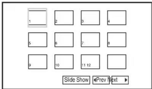 SONY DVPFX935 - Pour afficher la liste des vignettes - 1