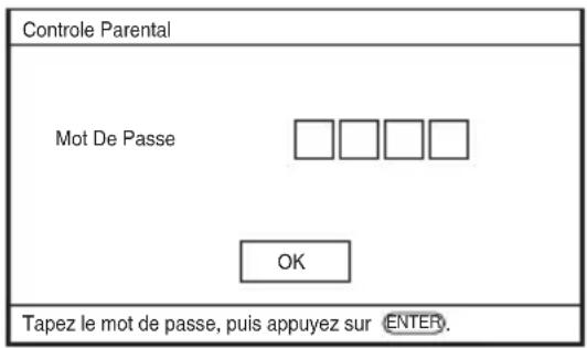 SONY DVPFX935 - Pour régler le contrôle parental (lecture limitee) - 1