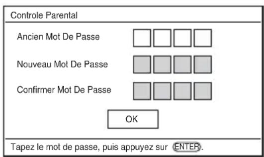 SONY DVPFX935 - Pour modifier le mot de passer - 1