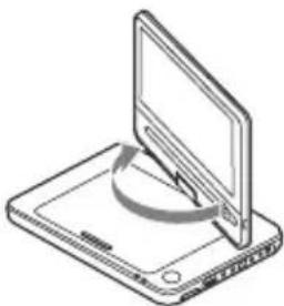 SONY DVPFX935 - Rotation et fermeture de l'afficheur LCD - 1