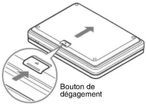 SONY DVPFX935 - Pour retirer le bloc-piles - 1
