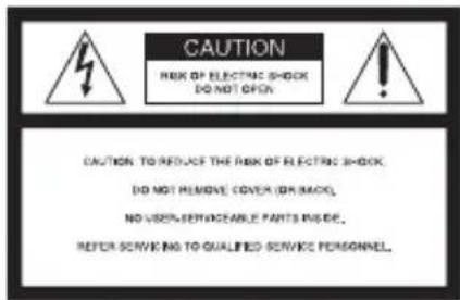 SONY DVPFX935 - CAUTION - 1