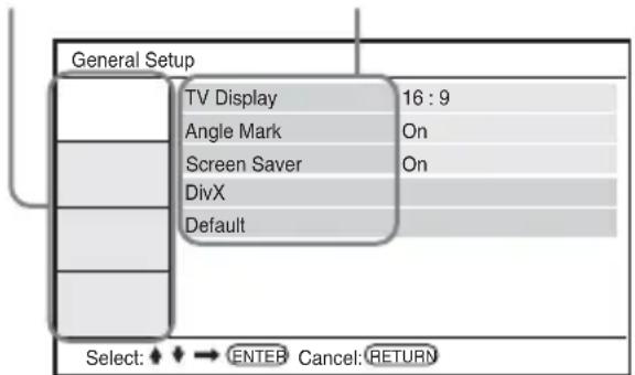 SONY DVPFX935 - Press / to select "Setup," and press ENTER. - 1