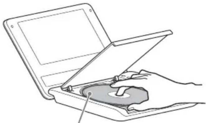 SONY DVPFX755 - Insert the disc to be played. - 1
