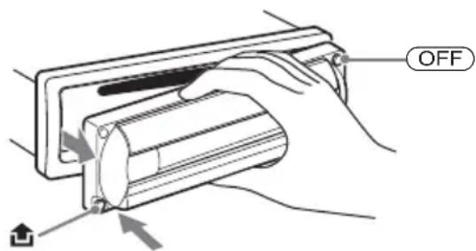 SONY CDXR3310 - Alarme d'avertissement - 1