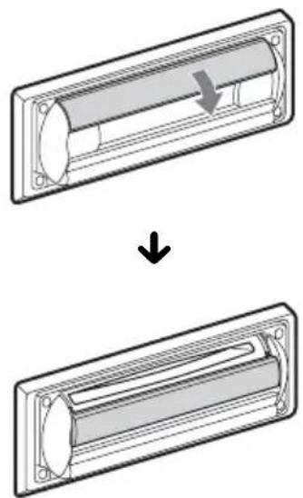 SONY CDXR3310 - Éjection du disque - 1