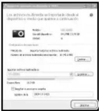 SONY TJS1 - Transfiera los datos a la computadora. - 1