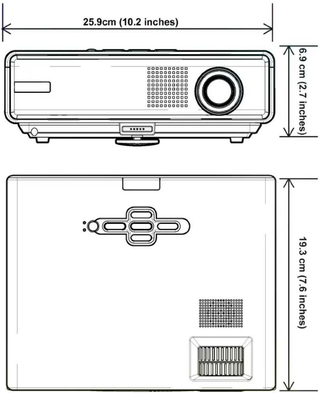 LG DX125 - 投影機送修 - 1