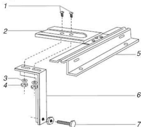 WHIRLPOOL ACS082PP - Installation de la plaque de fixation - 2