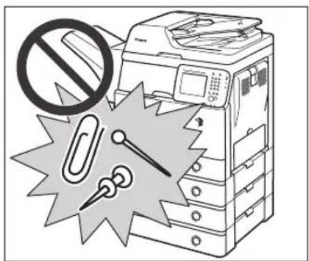CANON imageRUNNER 1730i - Precauciones de manipulación - 2