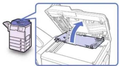 CANON imageRUNNER 1730i - Feeder Scanning Area and Rollers - 9