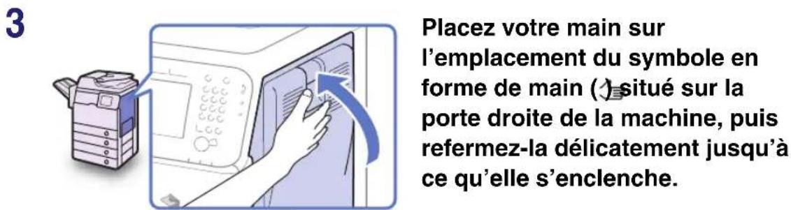 Diagram illustrating the process of inserting a printer into a file, showing step-by-step insertion and reassembly.