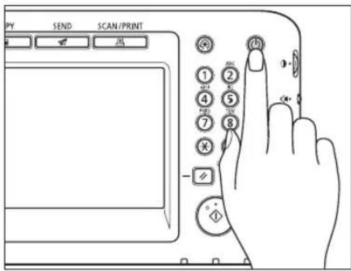 PY SEND SCAN/PRINT OK 1 2 3 4 5 6 7 8 * - * - * - *
