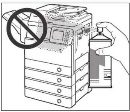 CANON imageRUNNER 1730i - Precauciones de manipulación - 4