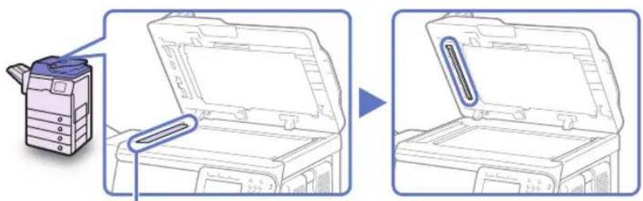 CANON imageRUNNER 1730i - Feeder Scanning Area and Rollers - 6