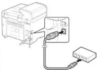 CANON iSENSYS MF4570DN - Netværksforbindelse og konfiguration Nettverkstilkobling og -konfigurasjon Verkkoyhteys ja verkon määrittäminen Nätverksanslutning och konfigurering - 1