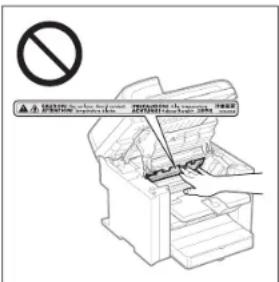 CANON iSENSYS MF4570DN - CAUTION - 1