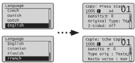 CANON iSENSYS MF4570DN - Specifying the Initial Settings - 1