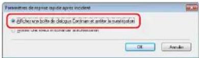 CANON imageFORMULA DRG2140 - Pour utiliser également la fonction permettant d'ignorer la détection de double alimentation, ouvrez l'onglet [autres], cochez la case [reprise rapide après incident] et cliquez sur le bouton [définitions]. - 2