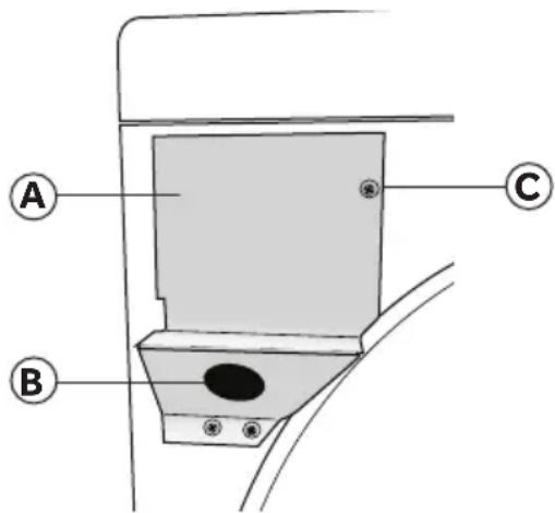 HAIER GDG560BW - PASO 2 – CONECTE UN CABLE ELÉCTRICO A LA SECADORA (SECADORA ELÉCTRICA - SOLAMENTE PARA EE.UU.) - 1