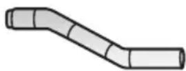 HAIER GDE560BW - DUCTING - 2