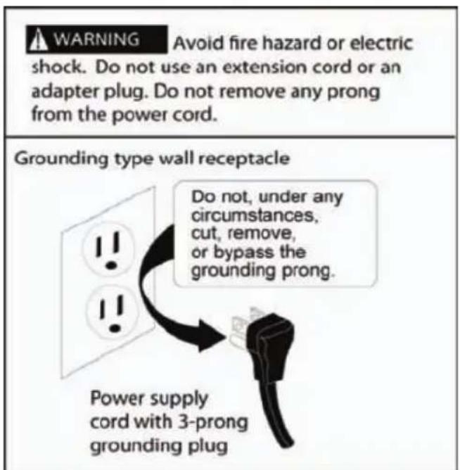 HAIER HLP141E - WARNING! - 1