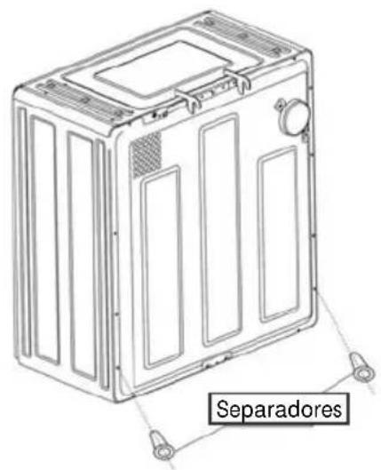 HAIER HLP141E - Montaje de la secadora para su instalación - 2
