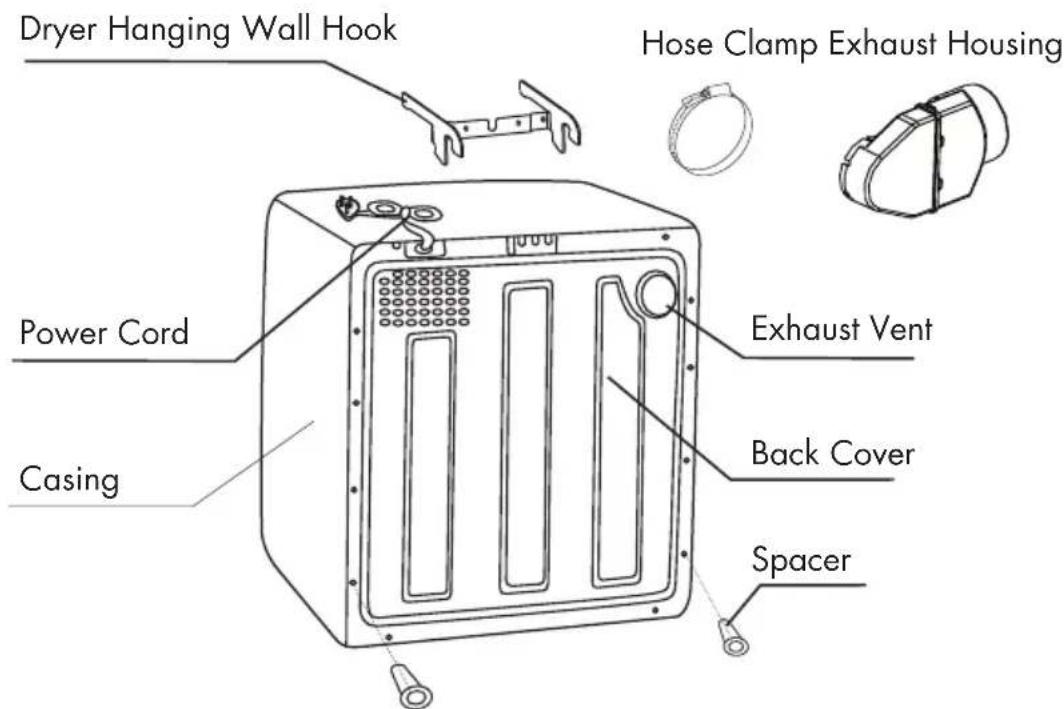HAIER HLP141E - PARTS AND FEATURES - 2