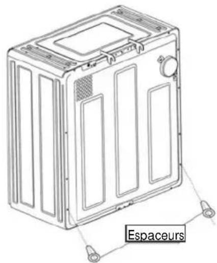 HAIER HLP141E - Montage de la secheuse pour l'installation - 2
