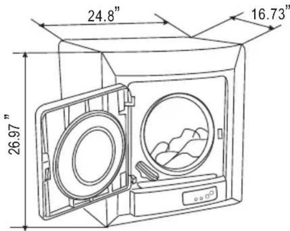 HAIER HLP141E - Location of Your Dryer - 2